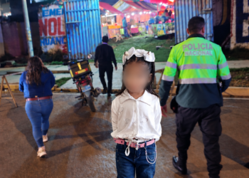 BUSCAN A NIÑA DE TRES AÑOS DESAPARECIDA TRAS ASISTIR A FIESTA PATRONAL EN OCOPILLA